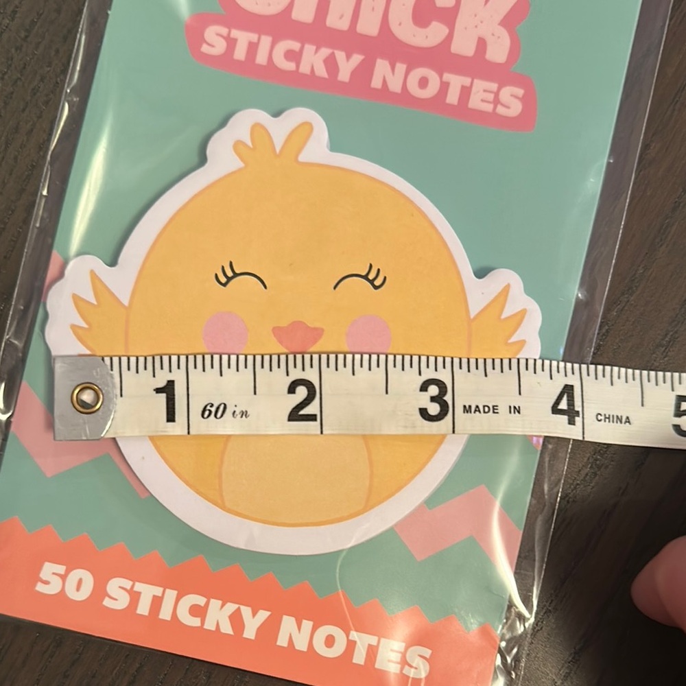 Chick Sticky Notes - Yellow - Picture 3 of 4